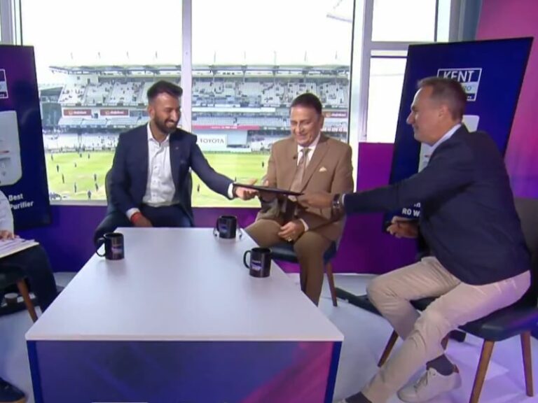 Cheteshwar Pujara ‘Hits Back’ At Michael Vaughan’s India Loss Prediction, Sunil Gavaskar’s Reaction Says It All
