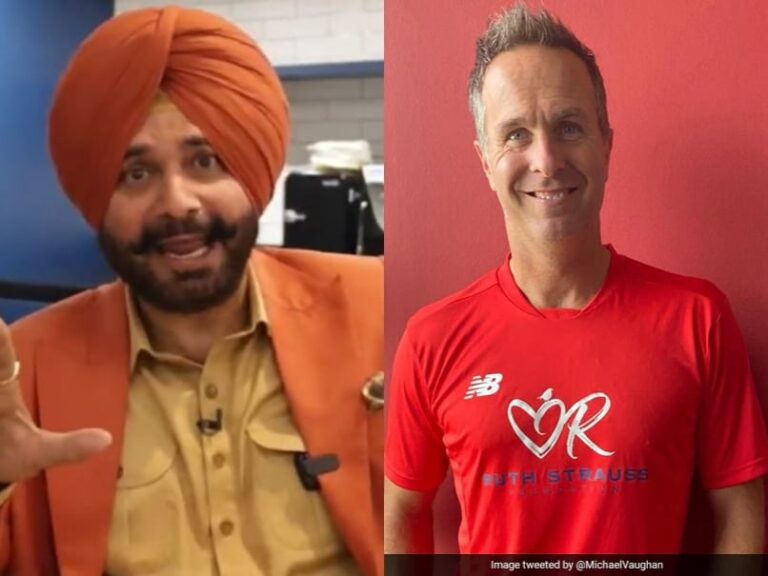 “Fools”: Navjot Singh Sidhu Launches Scathing Attack On Michael Vaughan. Reason Is…