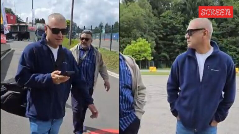 Ajith shows off new buzz-cut look ahead of race in Belgium, watch video
