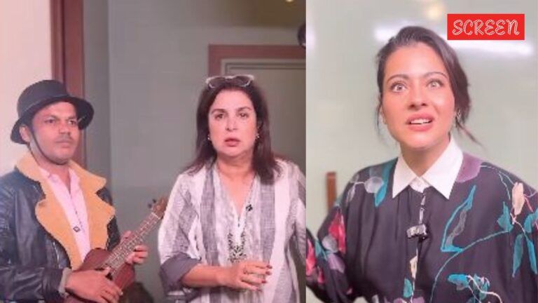 Kajol arrives at Farah Khan’s house with a PR, bodyguard, manager and makeup artiste; Dilip gets disappointed: ‘Ma’am ne humko taang dediya’