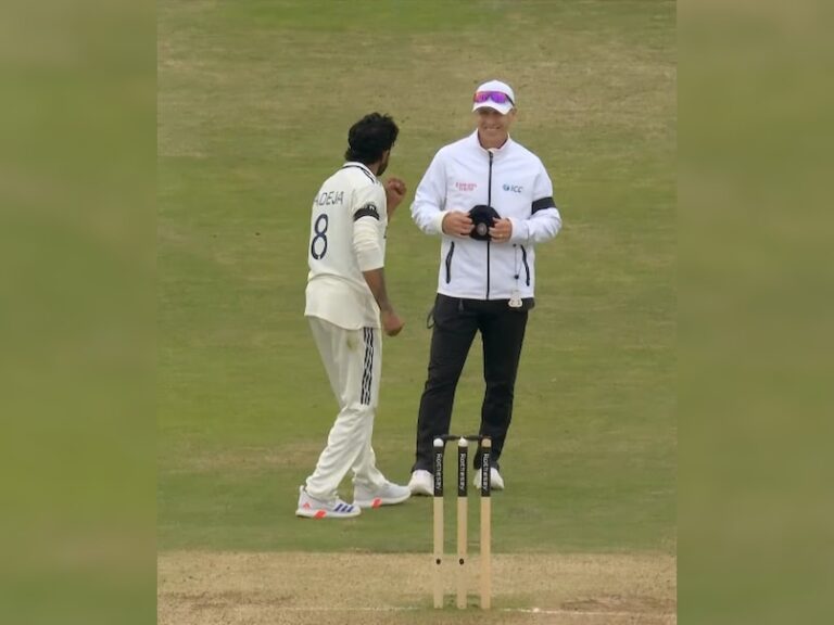 Shubman Gill, KL Rahul Angry As Ball Change Row With Umpire Haunts India. Ravindra Jadeja’s Gesture Viral