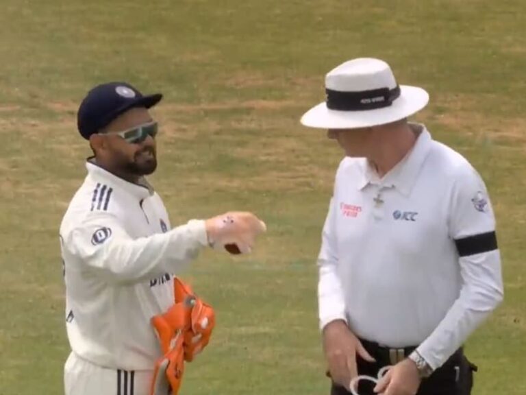 Watch: Rishabh Pant Throws Ball In Anger As Massive Controversy Erupts After Umpire Refuses To…