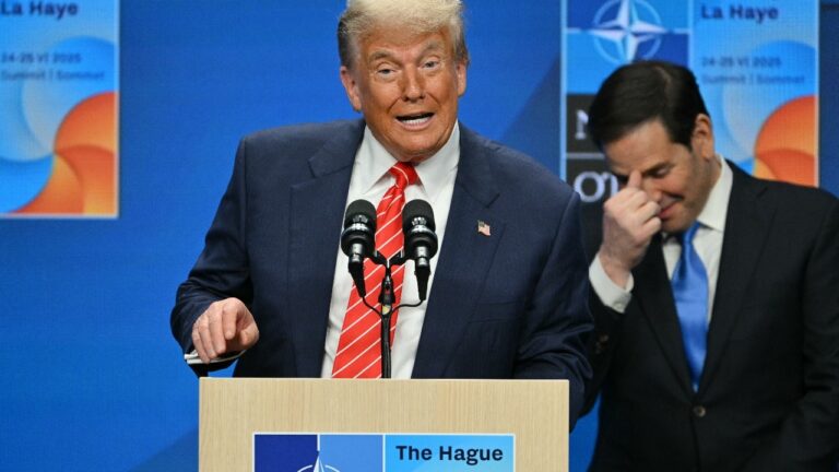 Daddy’s home: White House plays on Trump’s new nickname in Nato video