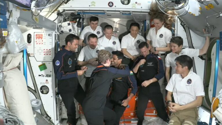 It looks easy, but my head is a little heavy: Shux on reaching Space Station